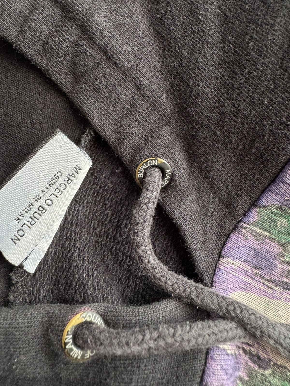 Marcelo Burlon Wings Hoodie Blue and Purple and Green Size US M / EU 48-50 / 2 - 8 Thumbnail