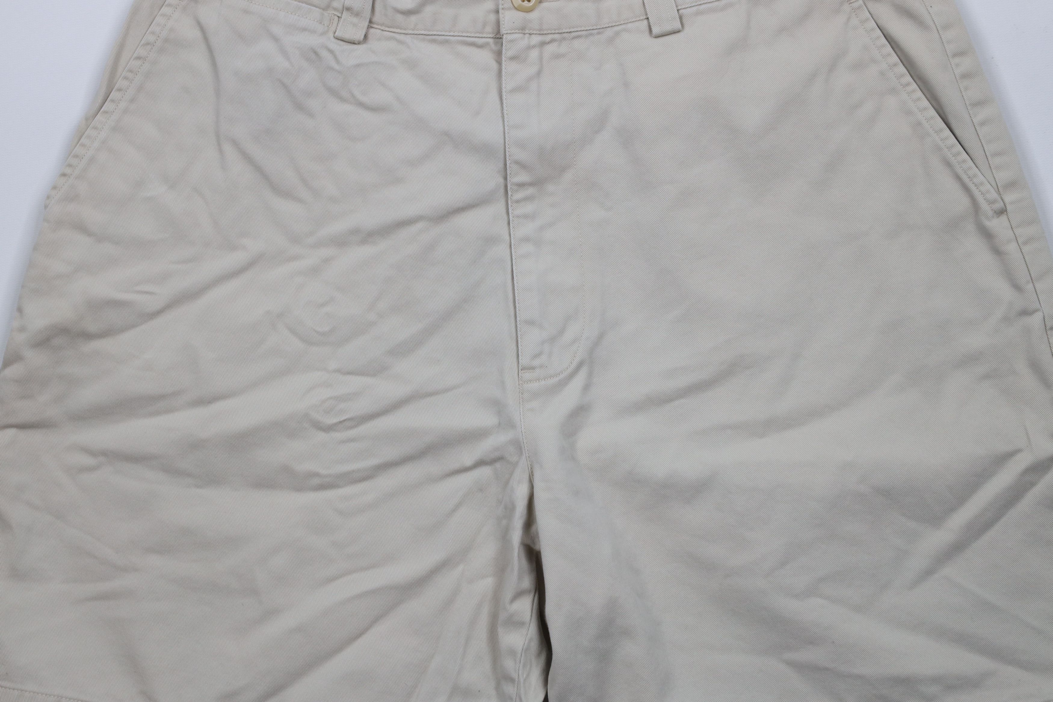 Ralph Lauren × Vintage Vintage 90s Ralph Lauren Above Knee Chino Shorts Cotton Size US 32 / EU 48 - 3 Thumbnail