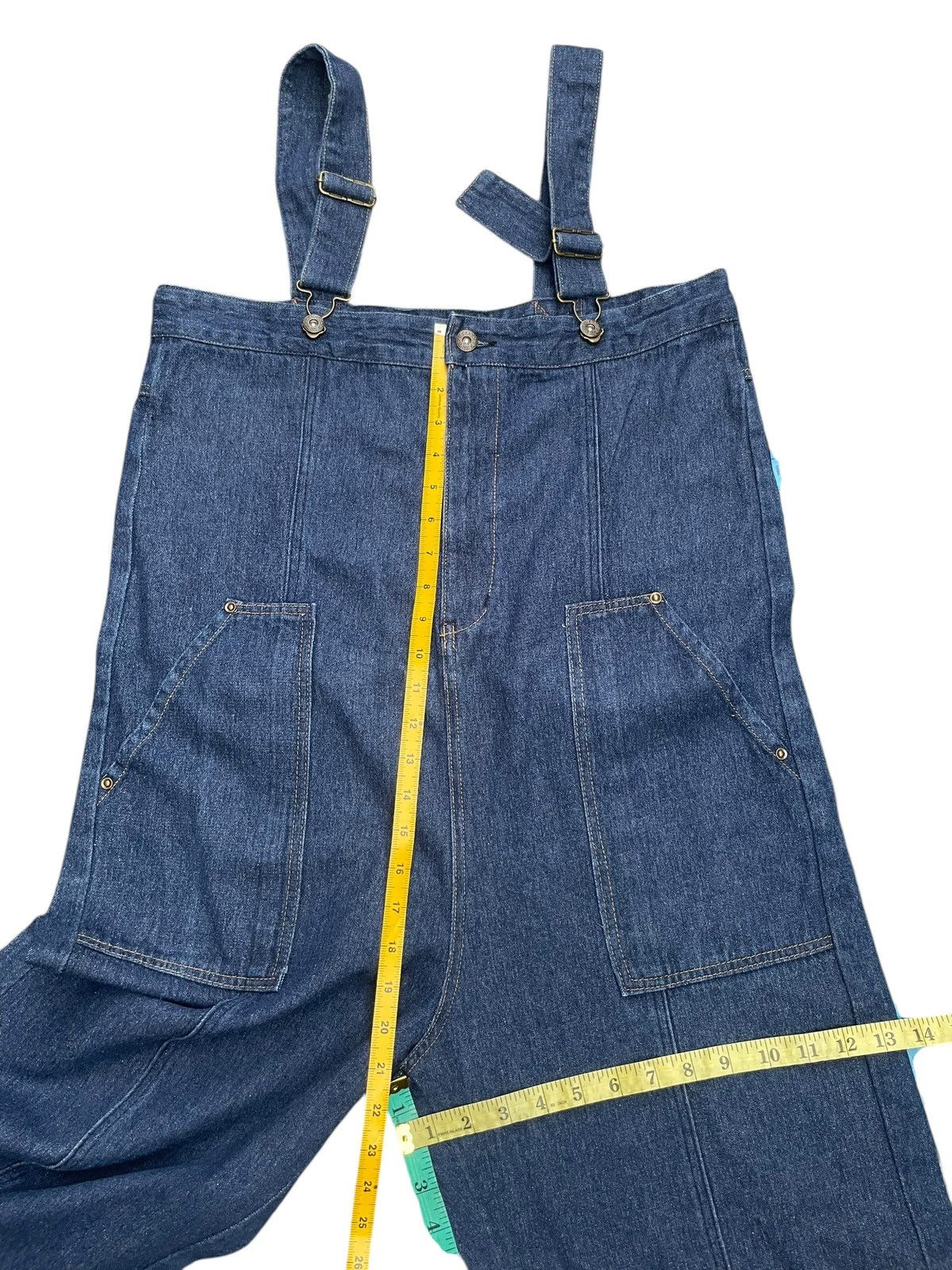Japanese Brand Samansa Mos2 Denim Jumper Size 36" / US 14 / IT 50 - 11 Thumbnail