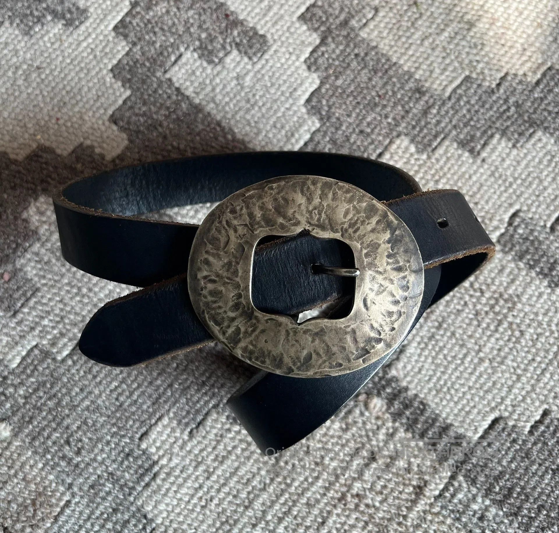 RRL Ralph Lauren Ralph Lauren Western Leather Belt. Size ONE SIZE - 1 Thumbnail