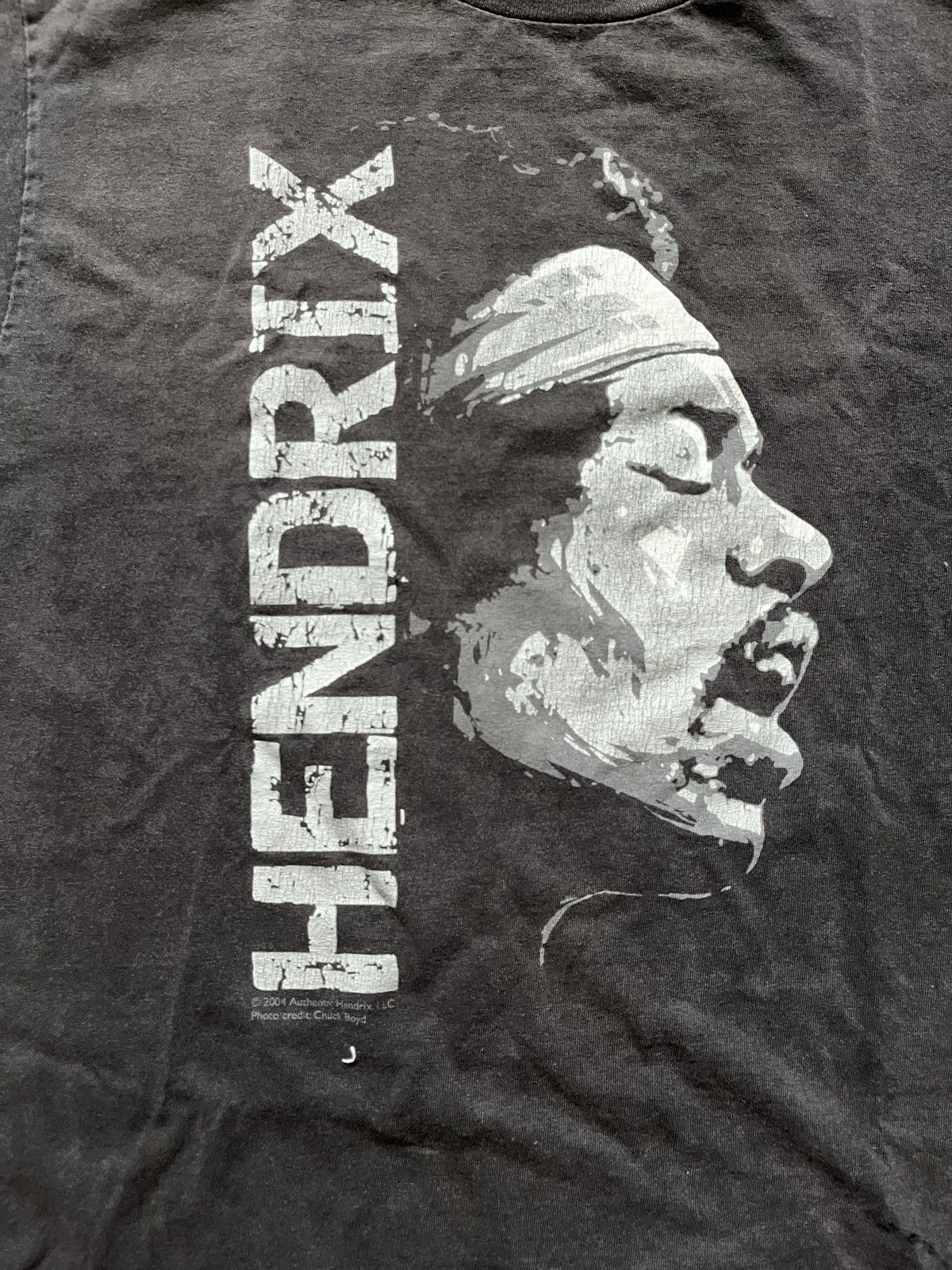 Vintage Vintage 2004 Jimi Hendrix Signature T-shirt Size US S / EU 44-46 / 1 - 5 Thumbnail