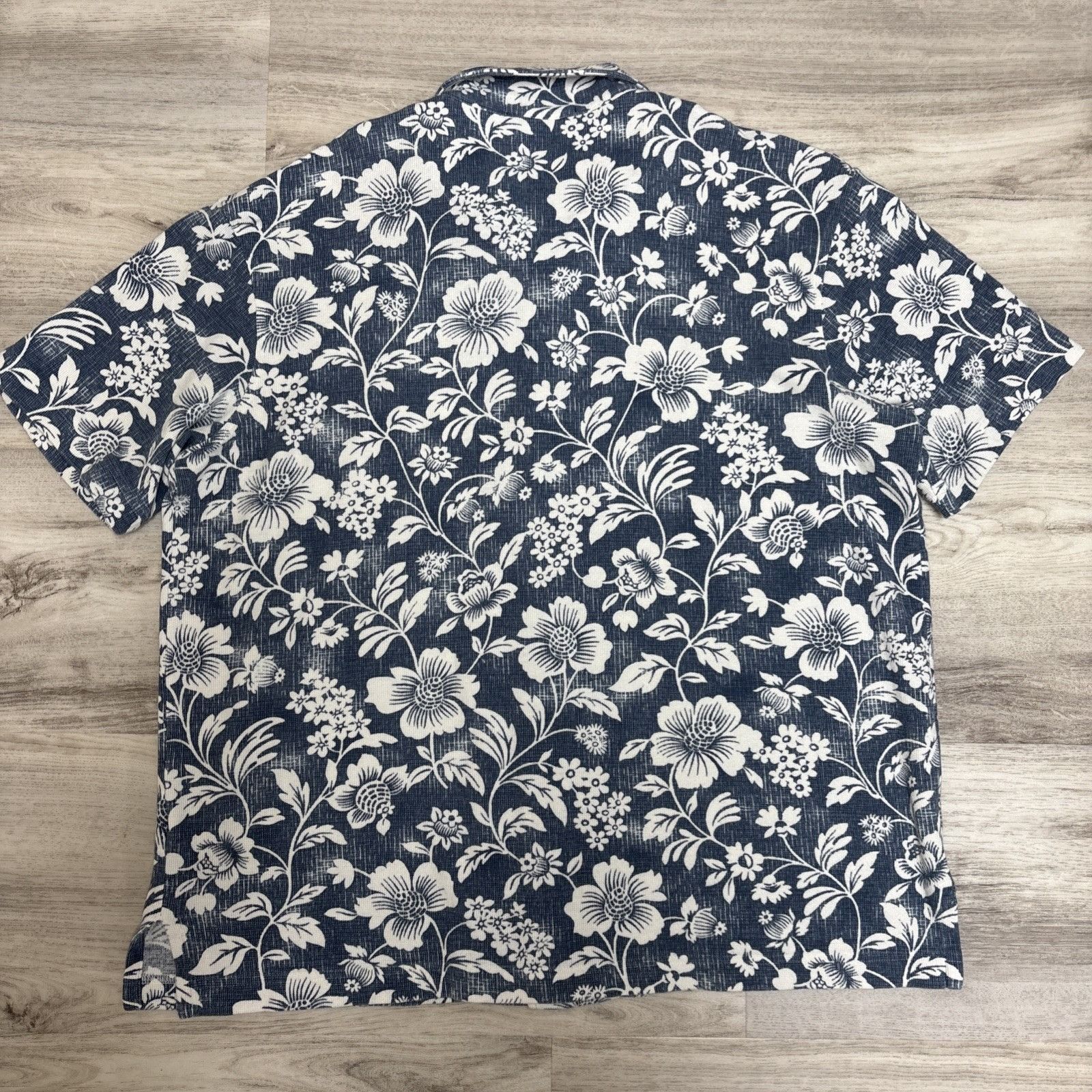 Polo Ralph Lauren 90s Vintage Polo Ralph Lauren Loop Collar Shirt Mens L Blue Size US L / EU 52-54 / 3 - 5 Thumbnail