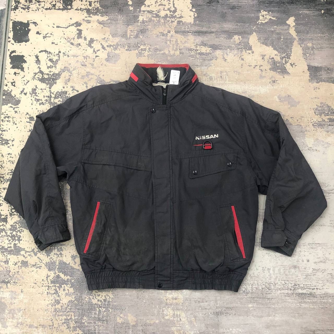 Japanese Brand Y688. NISSAN SUN FADED JACKET Size US XL / EU 56 / 4 - 4 Thumbnail