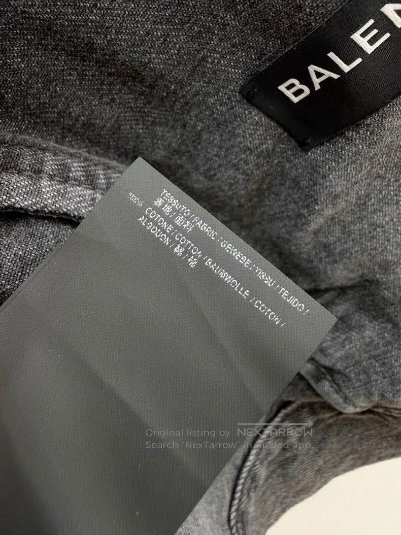 Balenciaga Balenciaga Denim Jacket Size US M / EU 48-50 / 2 - 7 Thumbnail