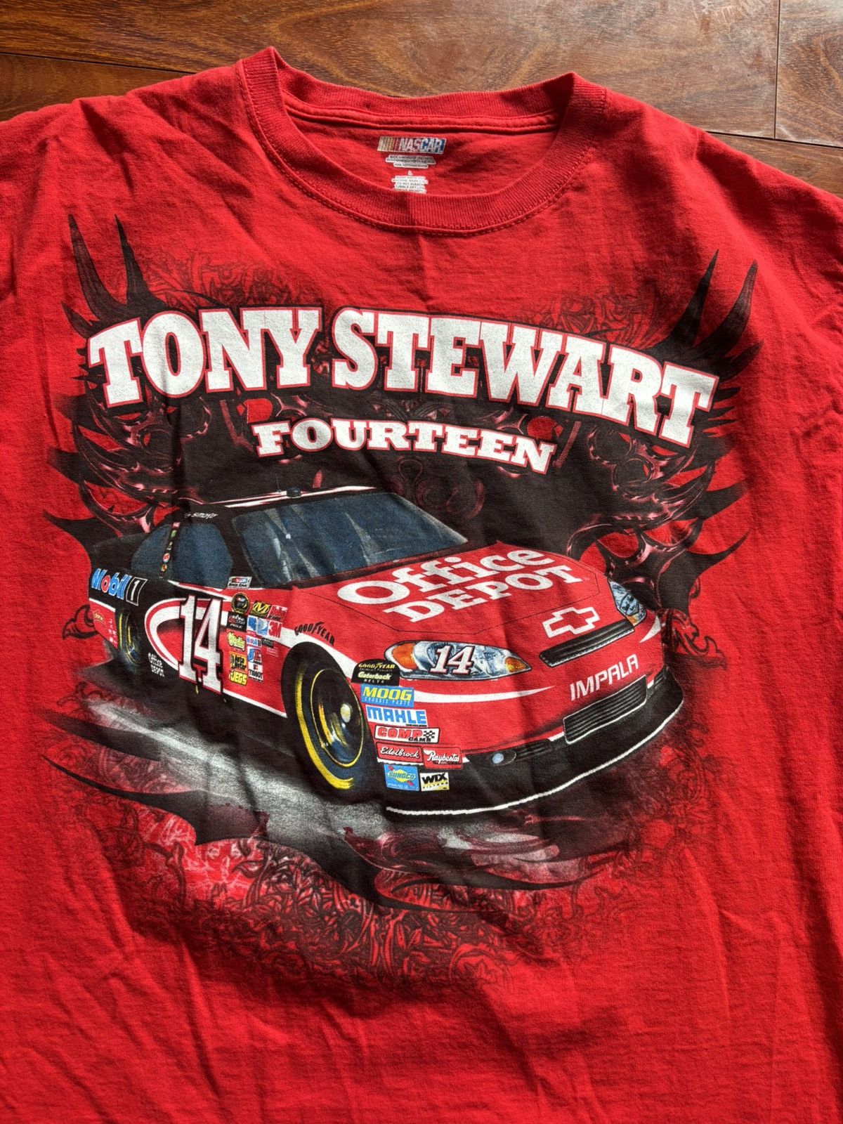 NASCAR L - NASCAR Racing Tony Stewart T-shirt Size US L / EU 52-54 / 3 - 2 Thumbnail