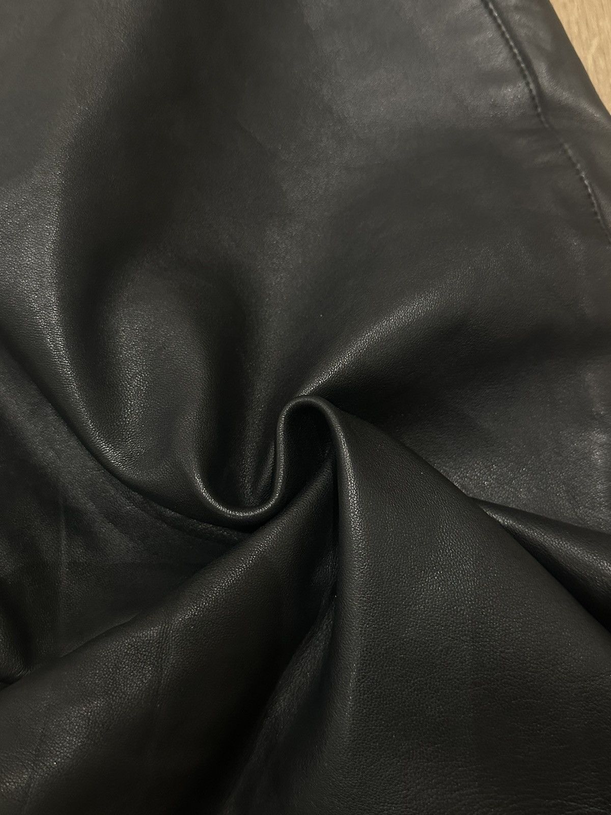 Other Slightly Baggy Leather Pants Size US 30 / EU 46 - 3 Thumbnail