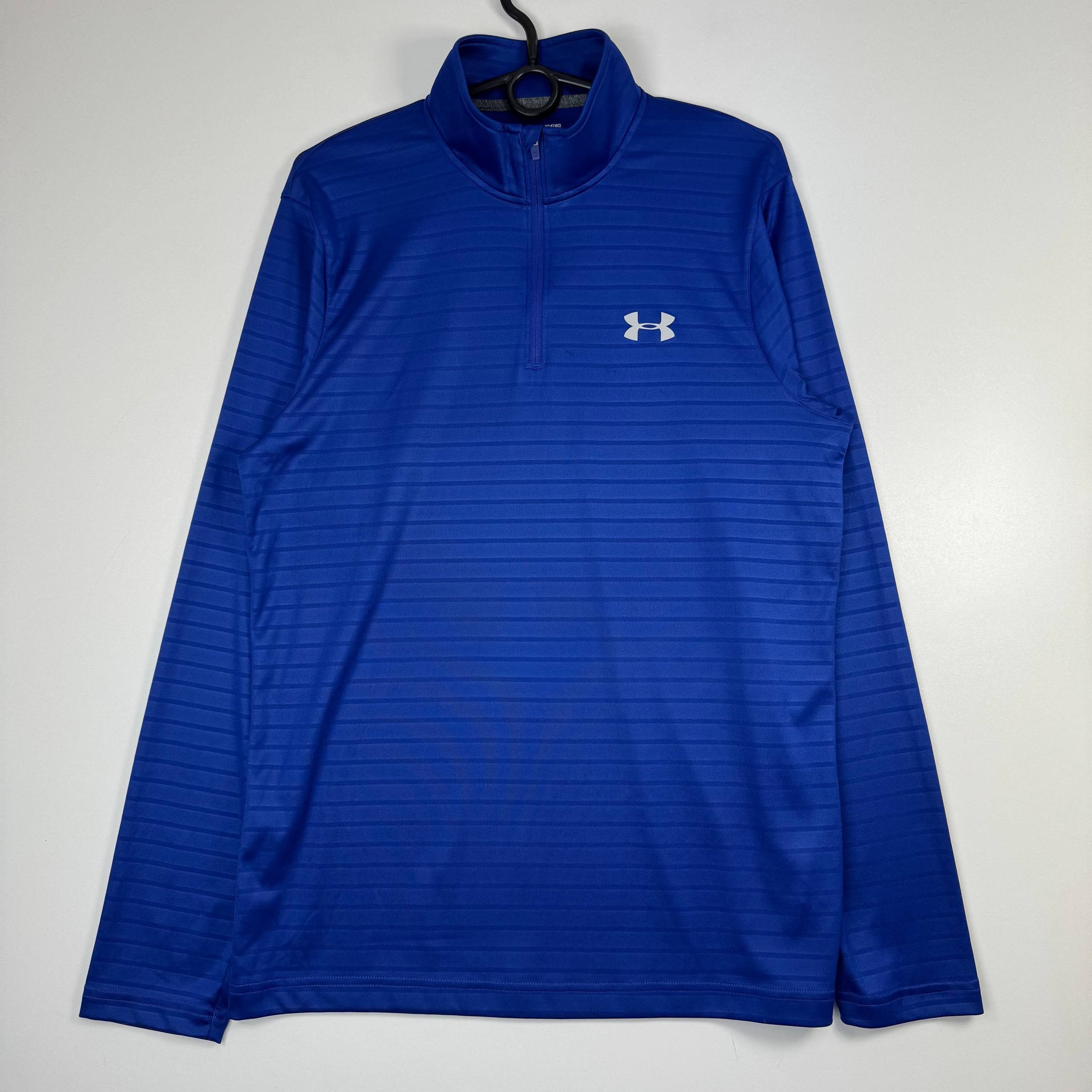 Under Armour Under Armour Quarter Zip Pullover Blue Mens Size S Size US S / EU 44-46 / 1 - 1 Thumbnail