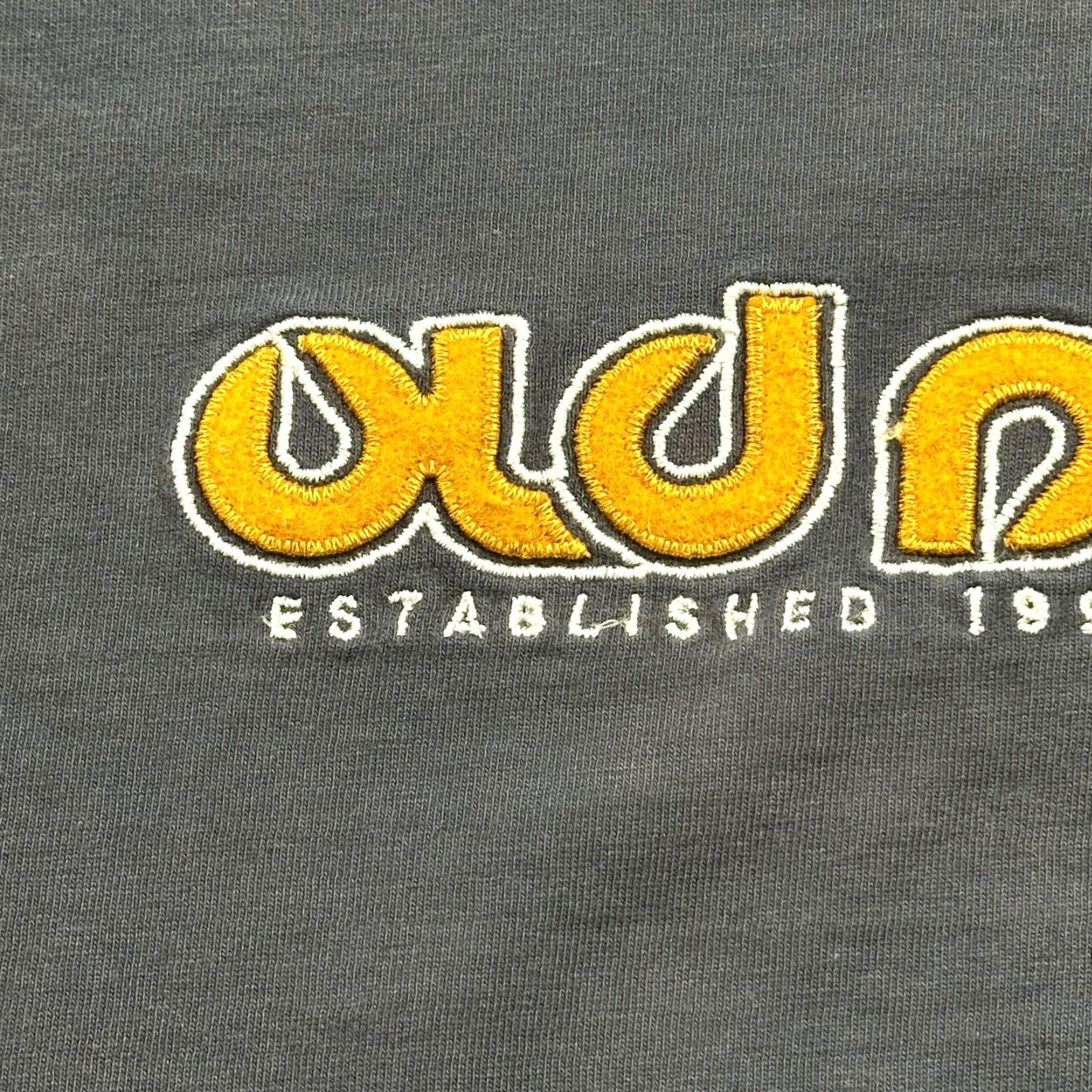 Old Navy Vintage Old Navy Shirt Mens 2XL Gray Long Sleeve Logo Spell Out Skate Punk Y2K Size US XXL / EU 58 / 5 - 5 Thumbnail