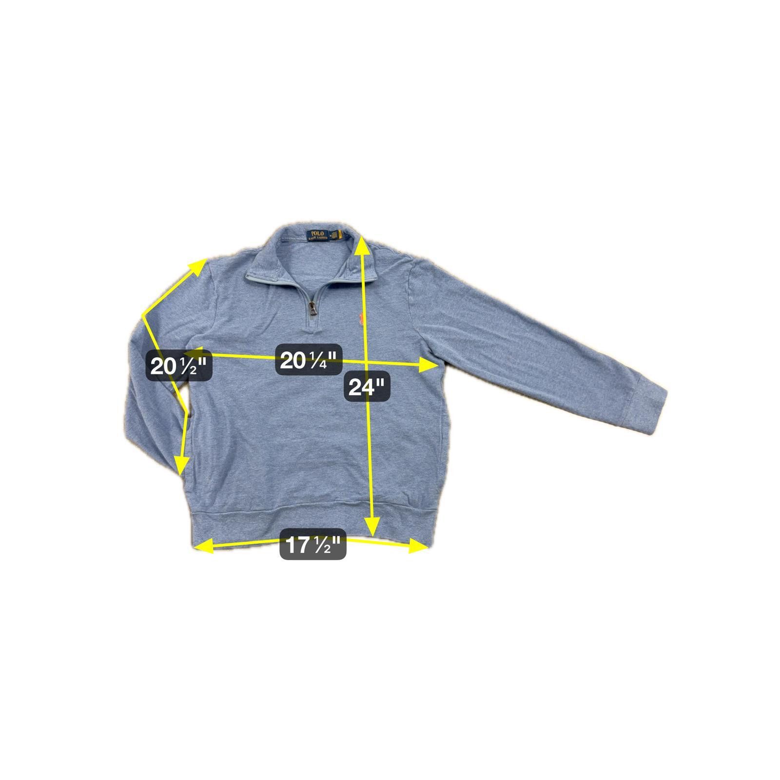 Polo Ralph Lauren Polo Ralph Lauren Men's French Rib 1/4 Zip Pullover M Size US M / EU 48-50 / 2 - 7 Thumbnail