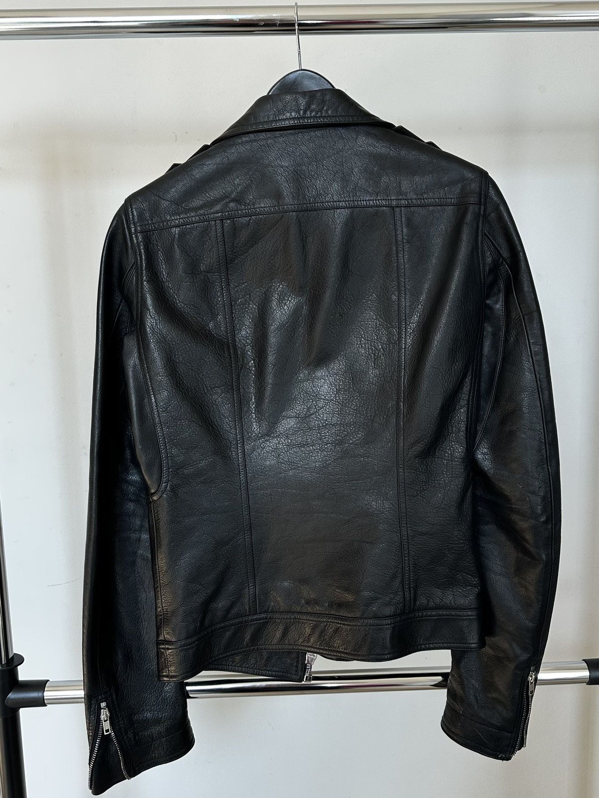 Rick Owens Biker Leather Jacket