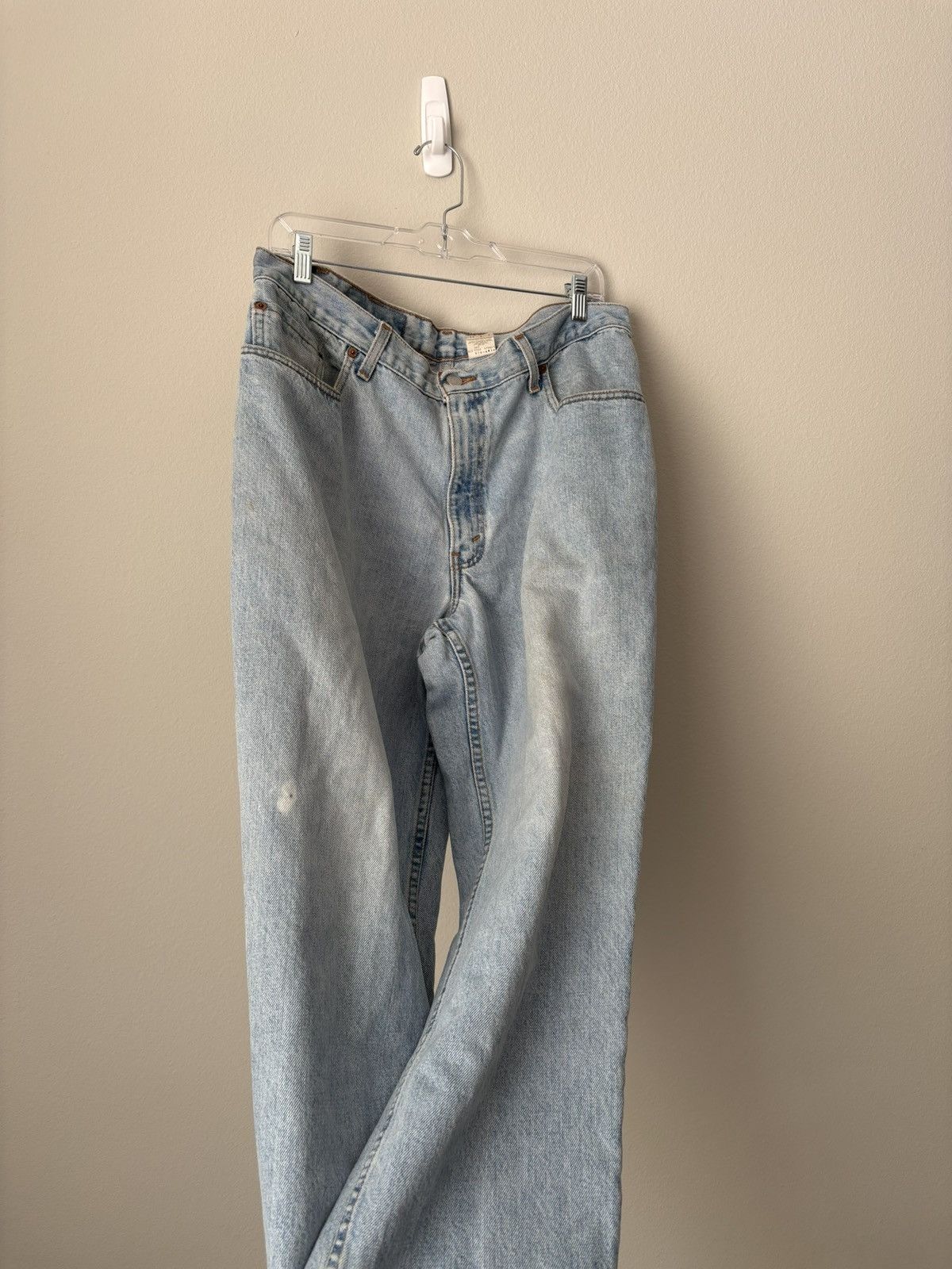 Levi's Vintage 90s 570 Levi's Light Wash Jeans Size US 34 / EU 50 - 15 Thumbnail