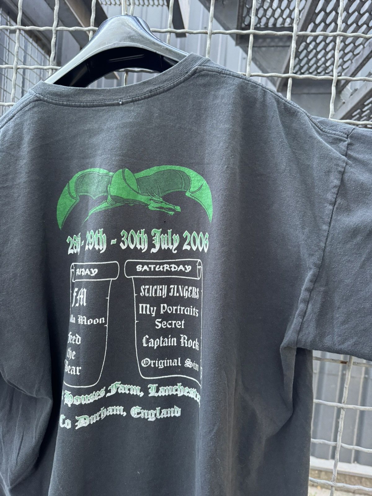 Band Tees × Vintage Vintage 2006 Dragonslayer MCC England Tour T Shirt Y2K Size US XXL / EU 58 / 5 - 17 Thumbnail