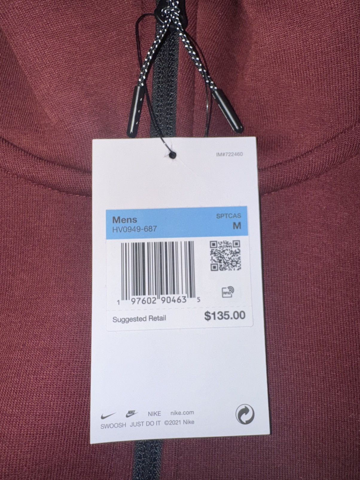 Nike Nike tech maroon jacket and pants Size US M / EU 48-50 / 2 - 6 Thumbnail