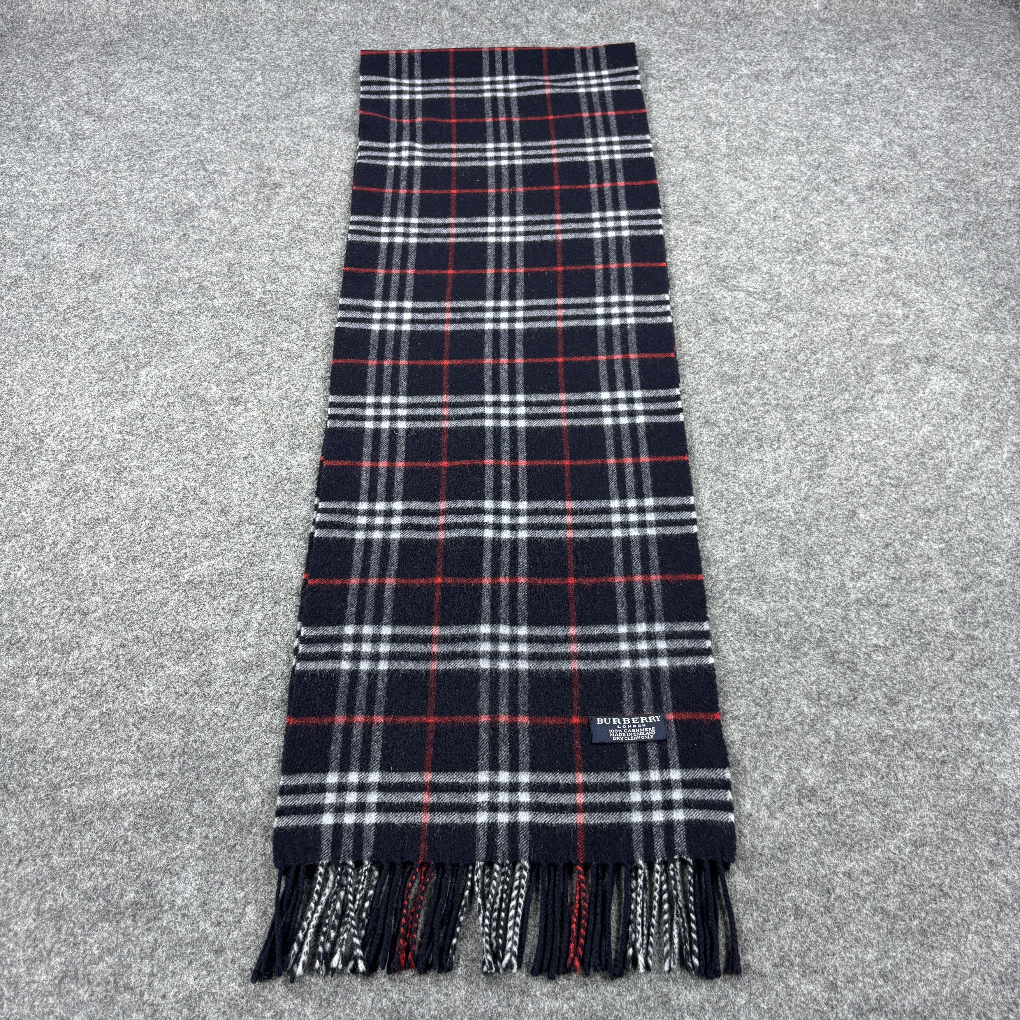 Burberry × Vintage GF10710 Burberry Scarf Neck Wear Muffler Nova Check Size ONE SIZE - 2 Thumbnail
