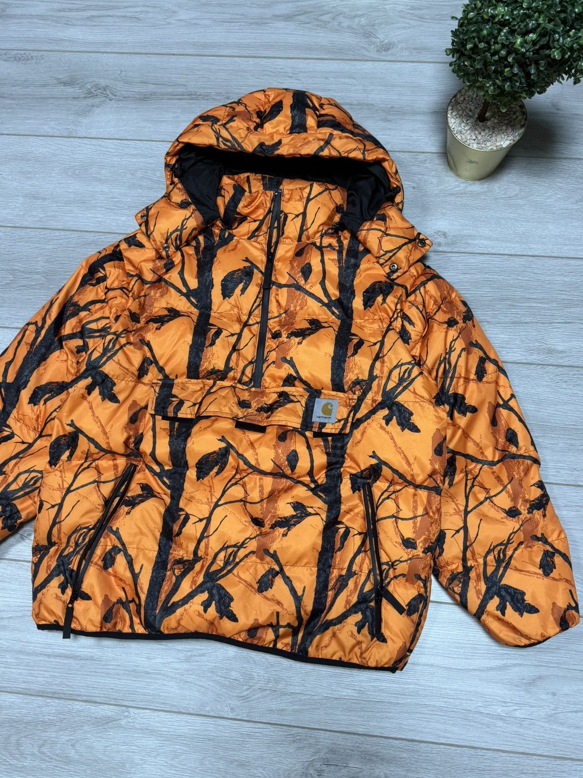 Carhartt Carhartt WIP Jones Pullover Camo Tree Anorak Jacket Size US M / EU 48-50 / 2 - 2 Thumbnail