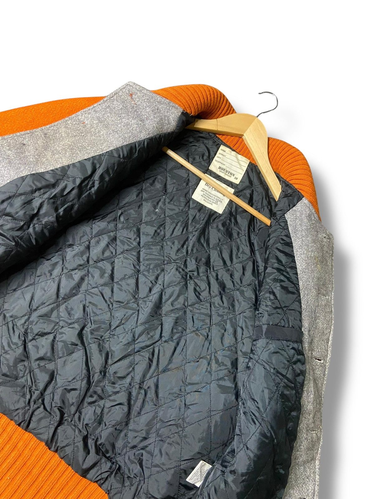 Japanese Brand Vintage Houston Sportswear Premontre Varsity Jacket (150) Size US S / EU 44-46 / 1 - 7 Thumbnail
