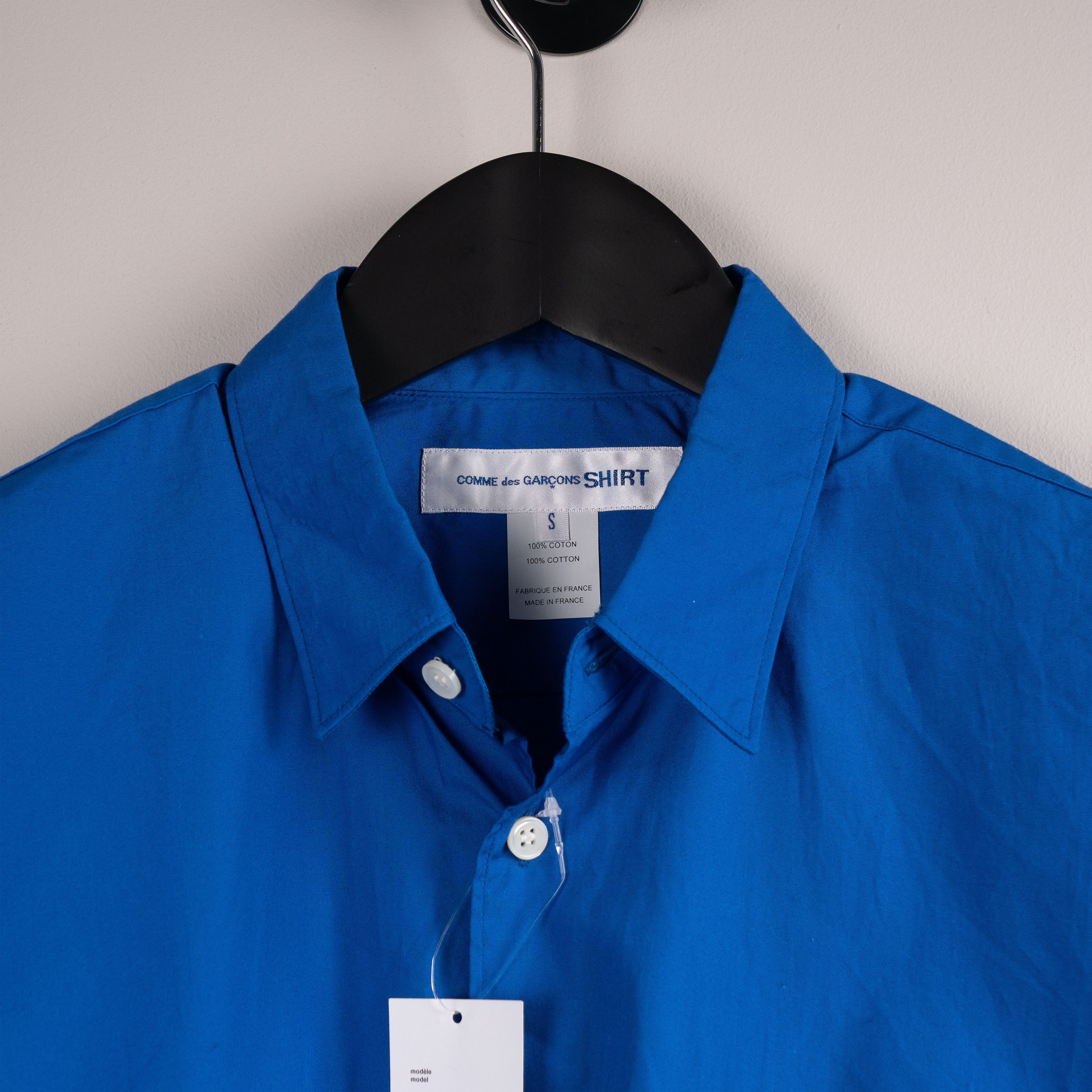 Comme des Garcons SHIRT Comme Des Garçons Shirt Double Sleeve Shirt Blue/Green Size US S / EU 44-46 / 1 - 9 Thumbnail
