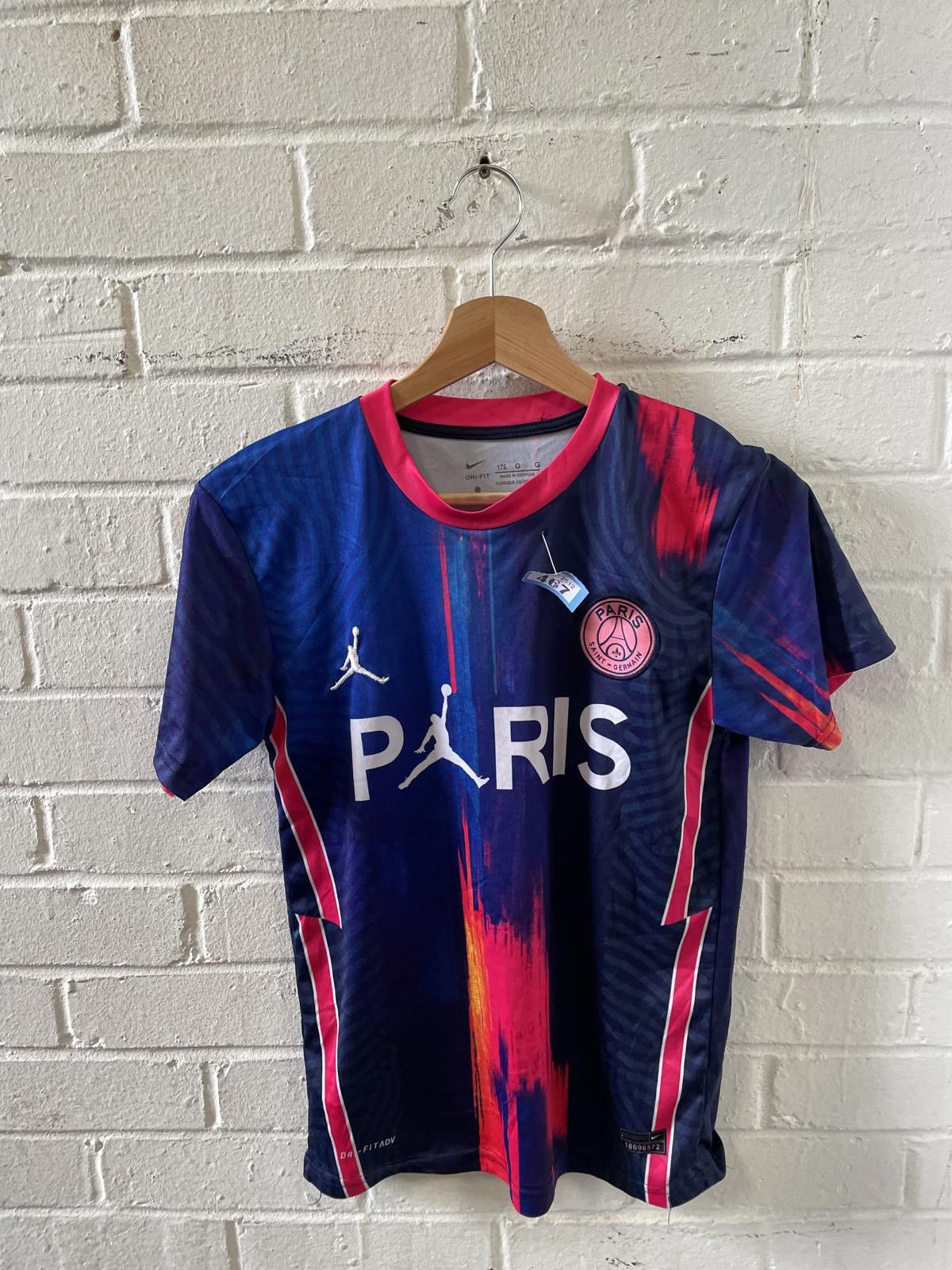 Jordan Brand Paris Saint-Germain Jordan Men's Soccer Jersey Size US M / EU 48-50 / 2 - 1 Thumbnail