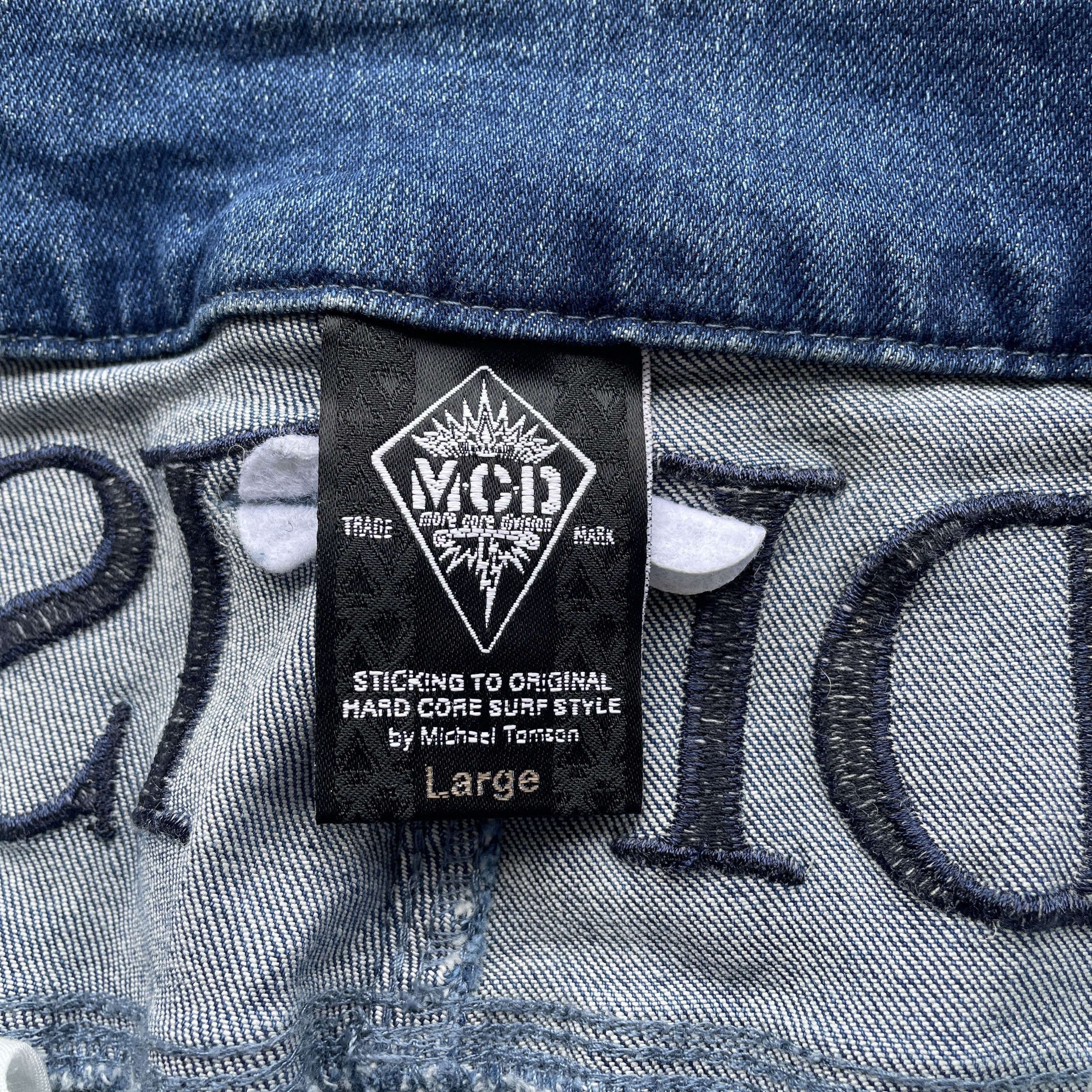 Japanese Brand × Rusty Vintage MCD Jeans Double Knee Rusty Embroidery Pants Denim Size US 31 - 8 Thumbnail