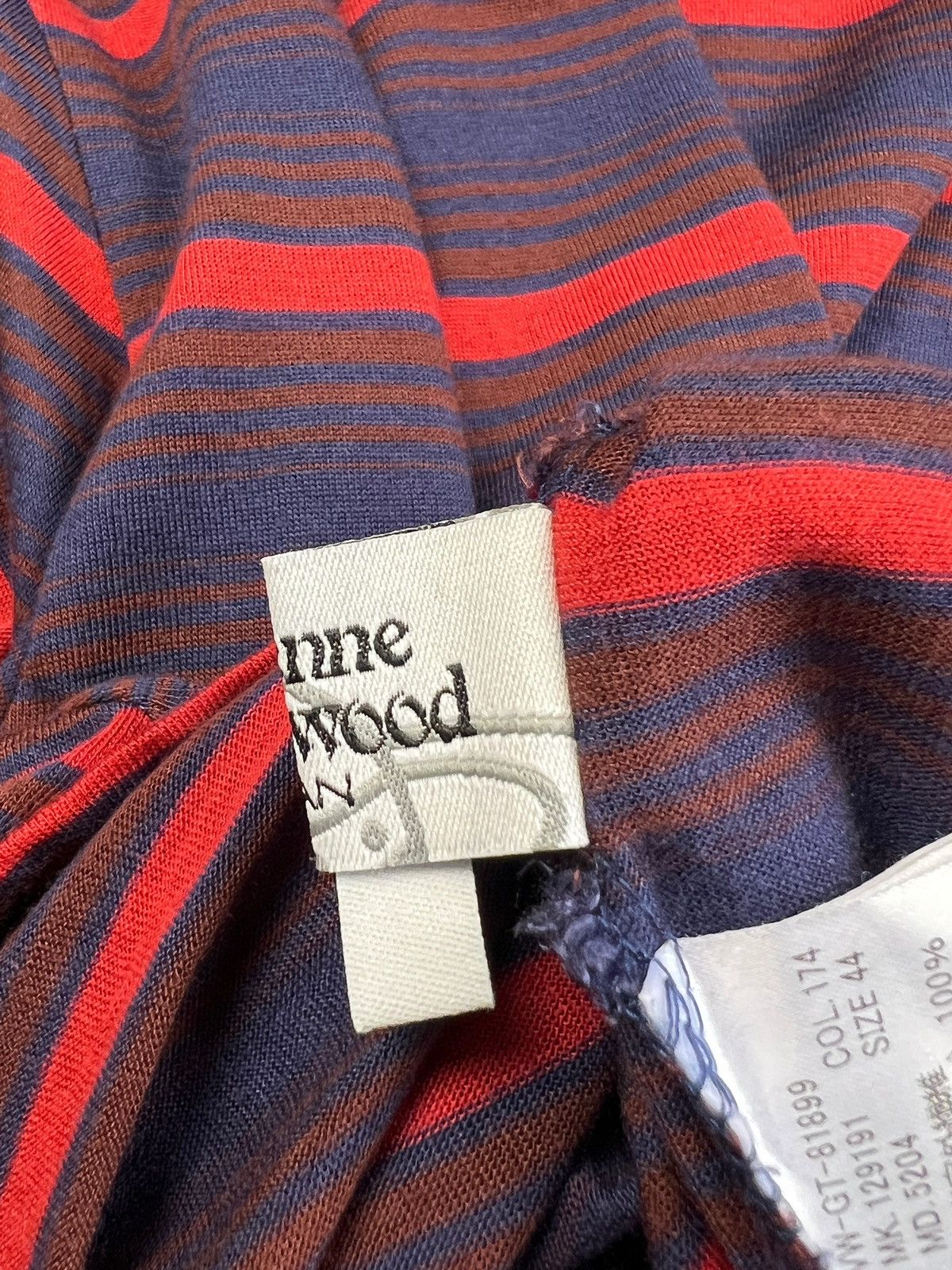 Vivienne Westwood Vivienne Westwood Man Asymmetrical Stripes Shirt Size US S / EU 44-46 / 1 - 10 Thumbnail
