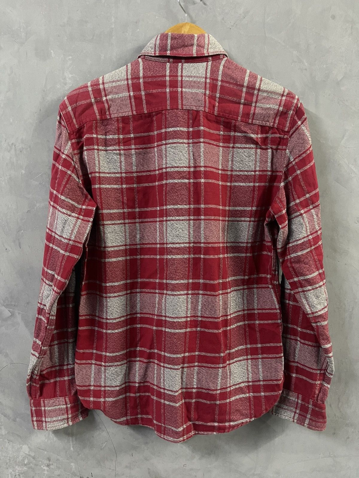 Gap Vintage 90s Gap Plaid Salt Pepper Flap Pocket Button Up Size US XS / EU 42 / 0 - 3 Thumbnail