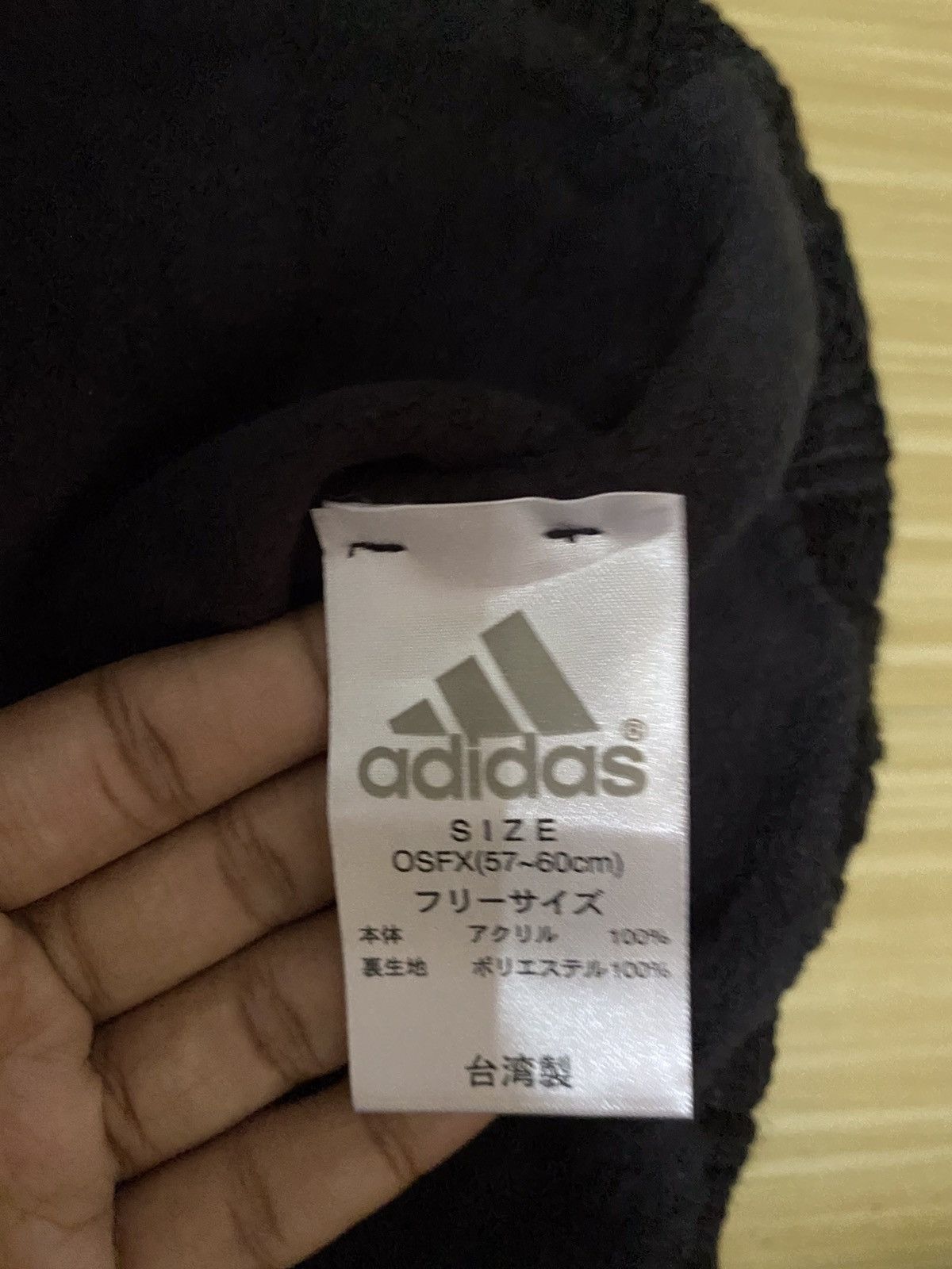 Adidas × Vintage Adidas Small Logo Beanie Hat Size ONE SIZE - 6 Thumbnail