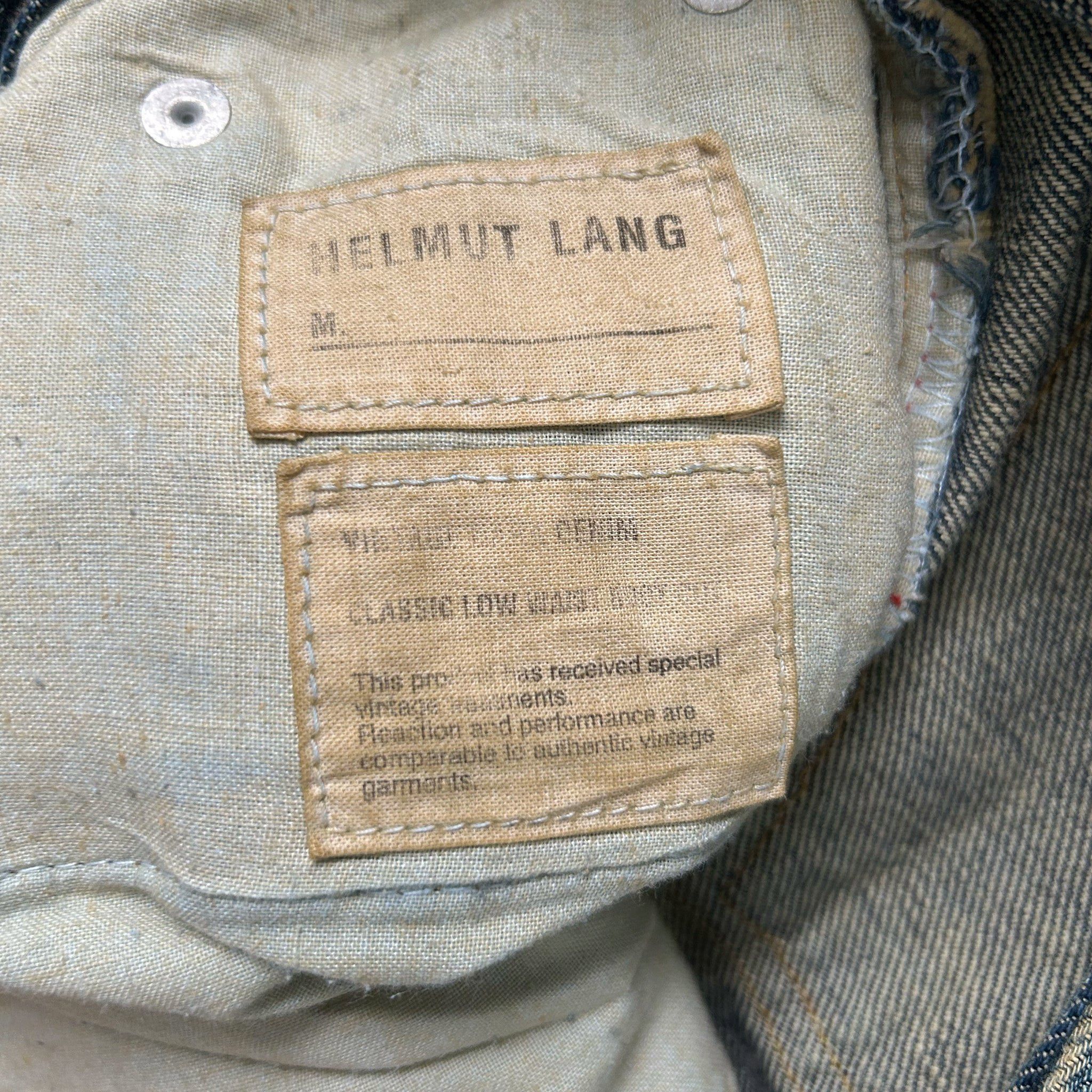 Helmut Lang Helmut Lang 2000's Distressed Denim Jeans Size US 29 - 3 Thumbnail