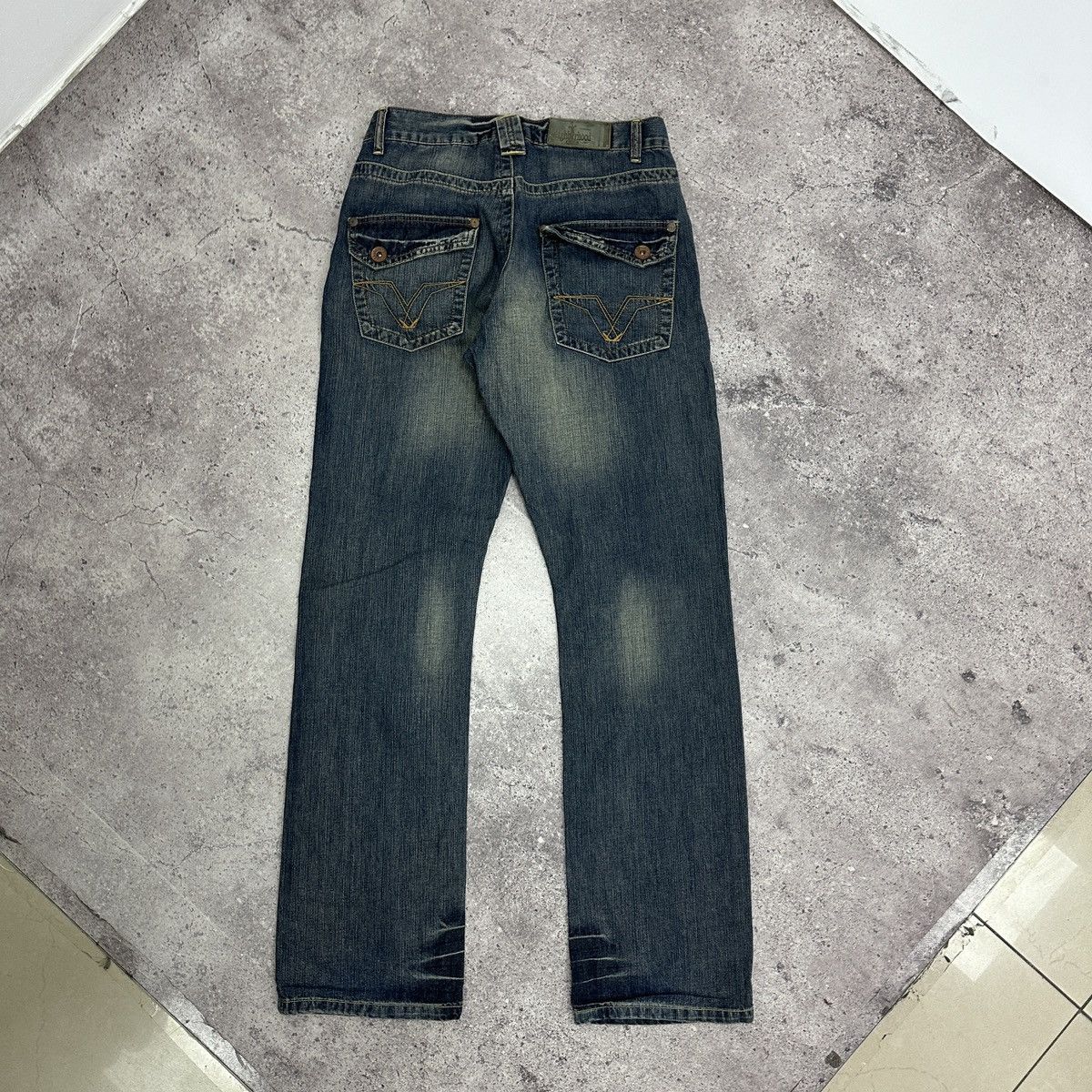 Neighborhood Vintage 90s Neighborhood NYC Straight jeans y2k og hype rare Size US 31 - 2 Thumbnail