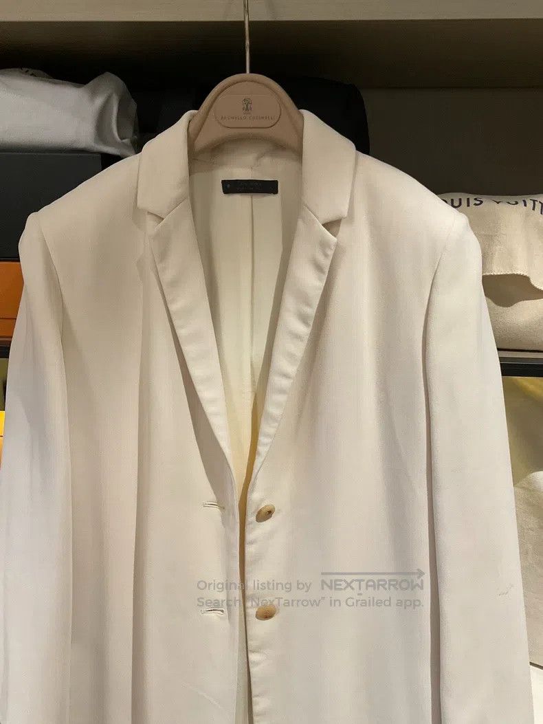 The Row The Row size 4 White Jacket Size S / US 4 / IT 40 - 2 Thumbnail