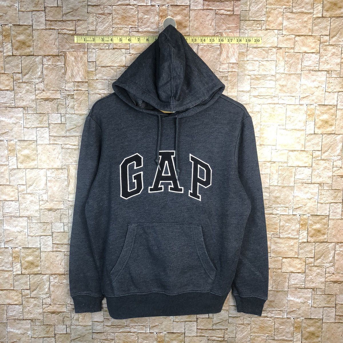 Gap × Vintage Gap Grey Hoodie sweatshirt #A467 Size US XS / EU 42 / 0 - 1 Thumbnail