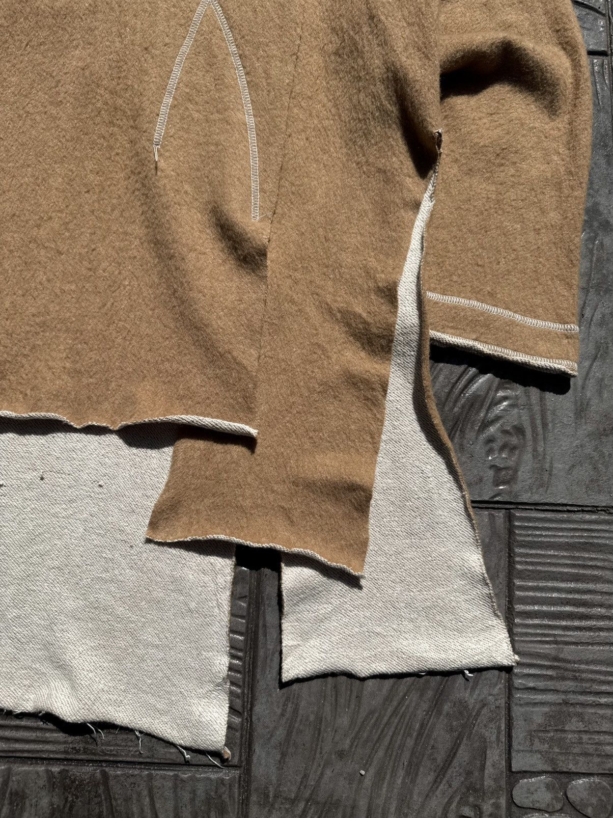Sulvam Sulvam CUT-OUT Deconstructed Baggy Shirt Size US M / EU 48-50 / 2 - 6 Thumbnail
