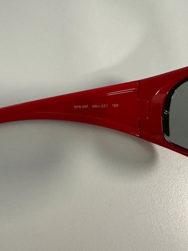 Prada PRADA Sunglassess SPS05F Star White Flame Shield Mask Fire Size ONE SIZE - 8 Thumbnail