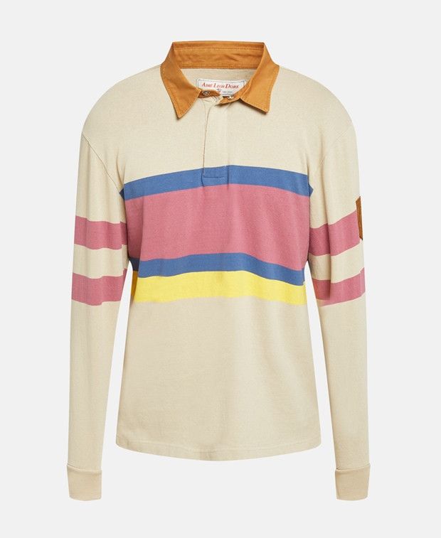 Aime Leon Dore Long-sleeved polo shirt Size US XL / EU 56 / 4 - 1 Thumbnail