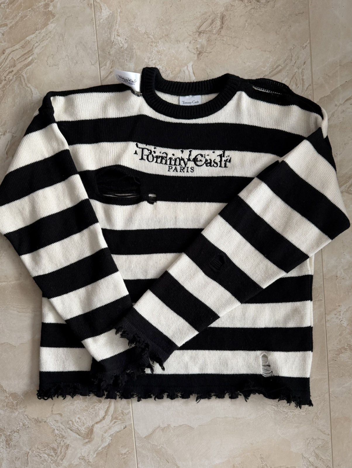Maison Margiela Maison Margiela x Tommy Cash Striped Sweatshirt