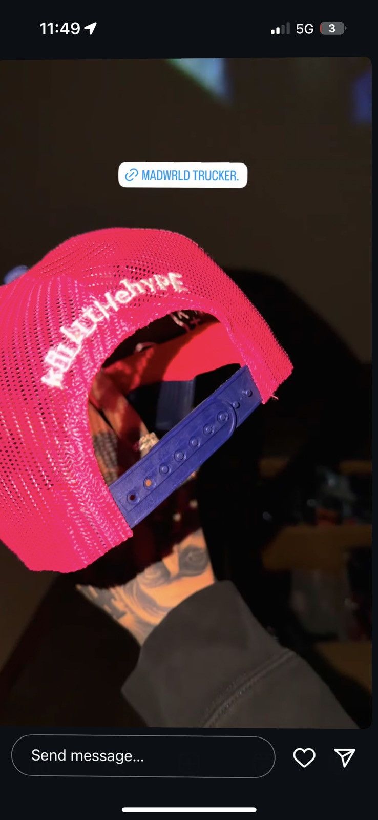 New Era Kill The Hype Trucker Size ONE SIZE - 5 Thumbnail