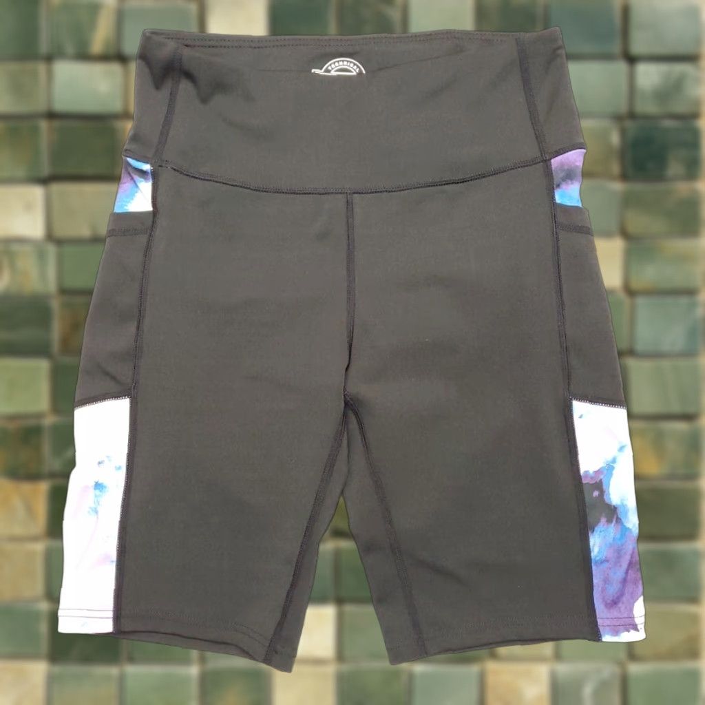 Vintage TKO Shorts Women L Black Performance Lightweight Bermuda Athleisure Pac​kets, Running & Jogging, Hiking, Outdoor, Casual Size 36" / US 14 / IT 50 - 1 Thumbnail