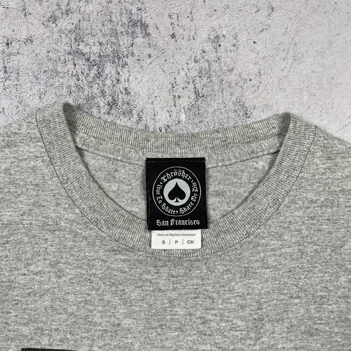 Thrasher Vintage Thrasher Pentagram y2k sk8 big logo tee 90’s Size US S / EU 44-46 / 1 - 8 Thumbnail