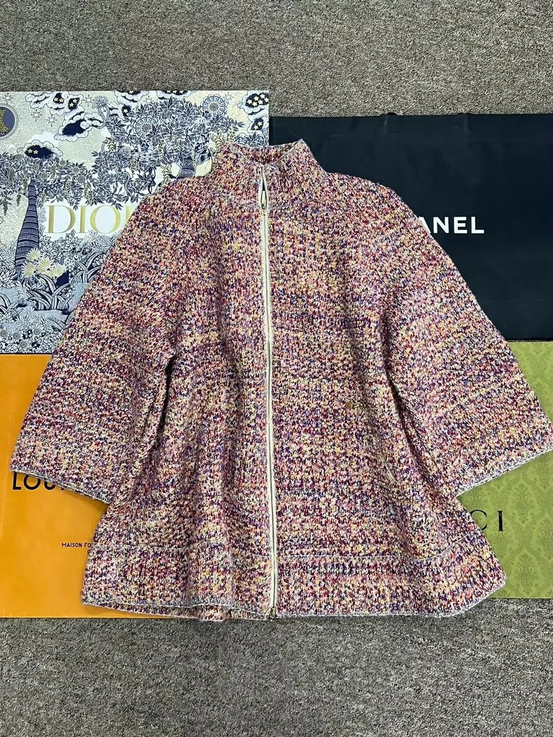 Chanel Chanel Colorful woven coat Size XS / US 0-2 / IT 36-38 - 1 Thumbnail