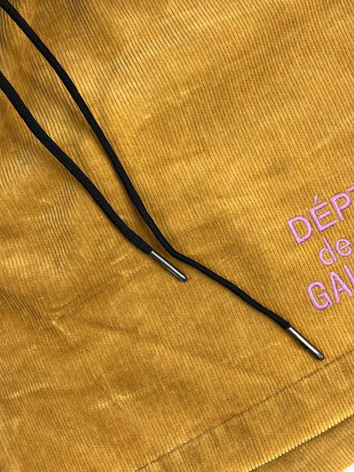 Gallery Dept. Corduroy Embroidered Logo Shorts Size US 32 / EU 48 - 6 Thumbnail