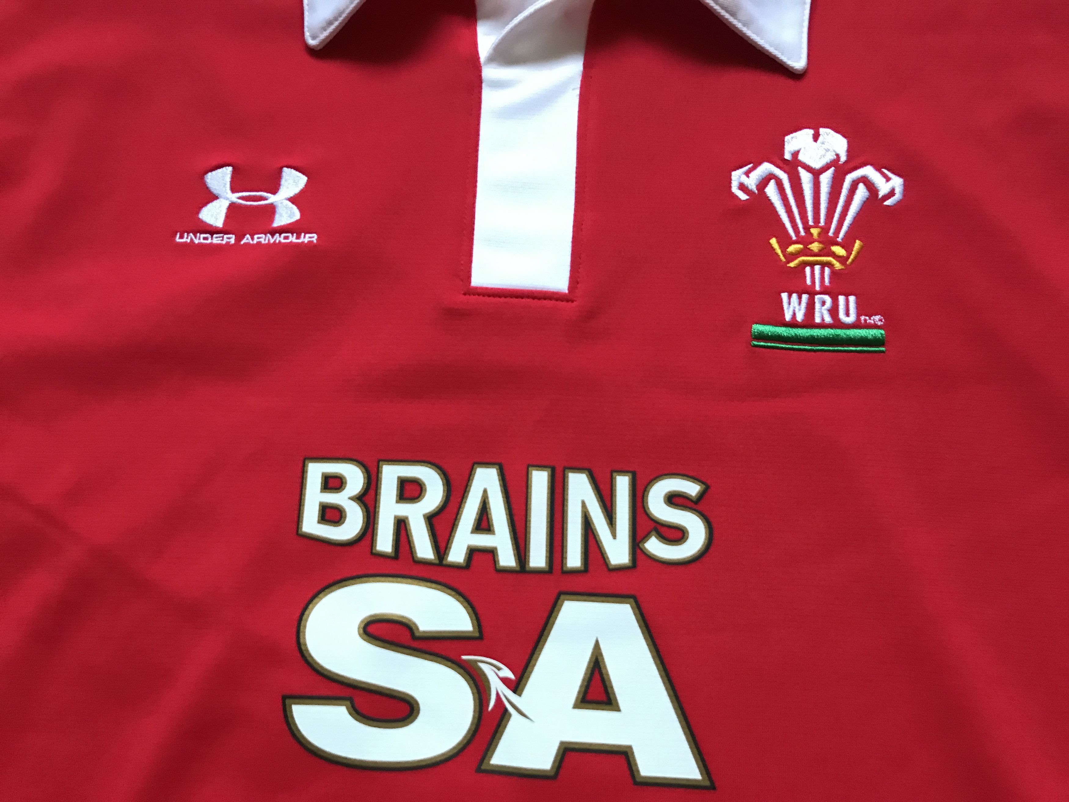 Under Armour × Vintage Under Armour Wales Home Rugby Union Jersey Long Sleeve Size US XXL / EU 58 / 5 - 3 Thumbnail