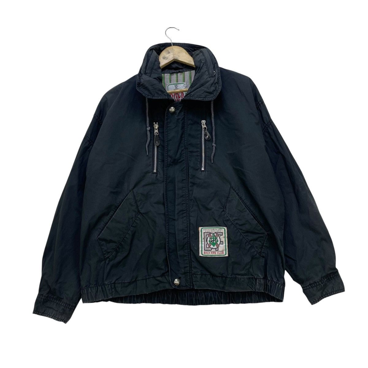 Issey Miyake × Japanese Brand Japanese Brand Back Fire Club Jacket Size US M / EU 48-50 / 2 - 1 Thumbnail