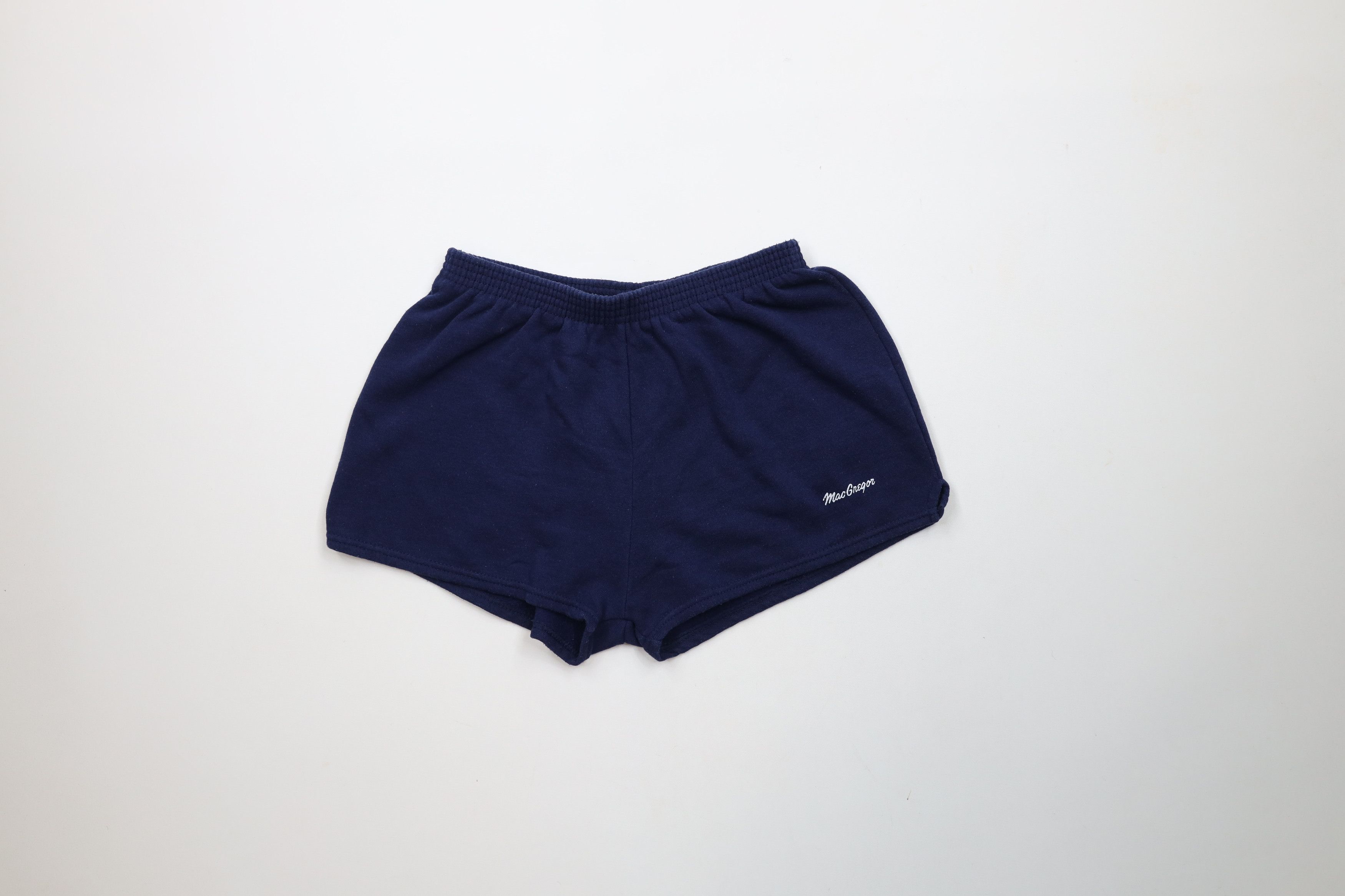 Vintage Vintage 80s 90s MacGregor Sweatpants Hot Shorts Blue USA Size 25" / US 0 / IT 36 - 1 Thumbnail