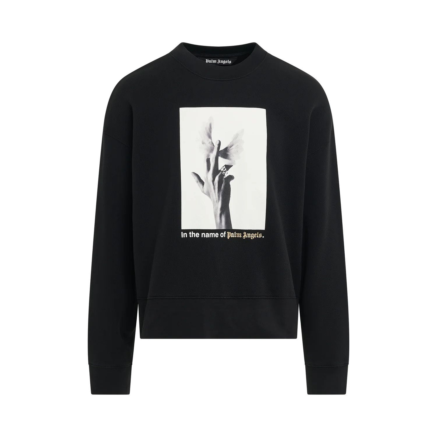 o1mris0824 Sweatshirt in Black