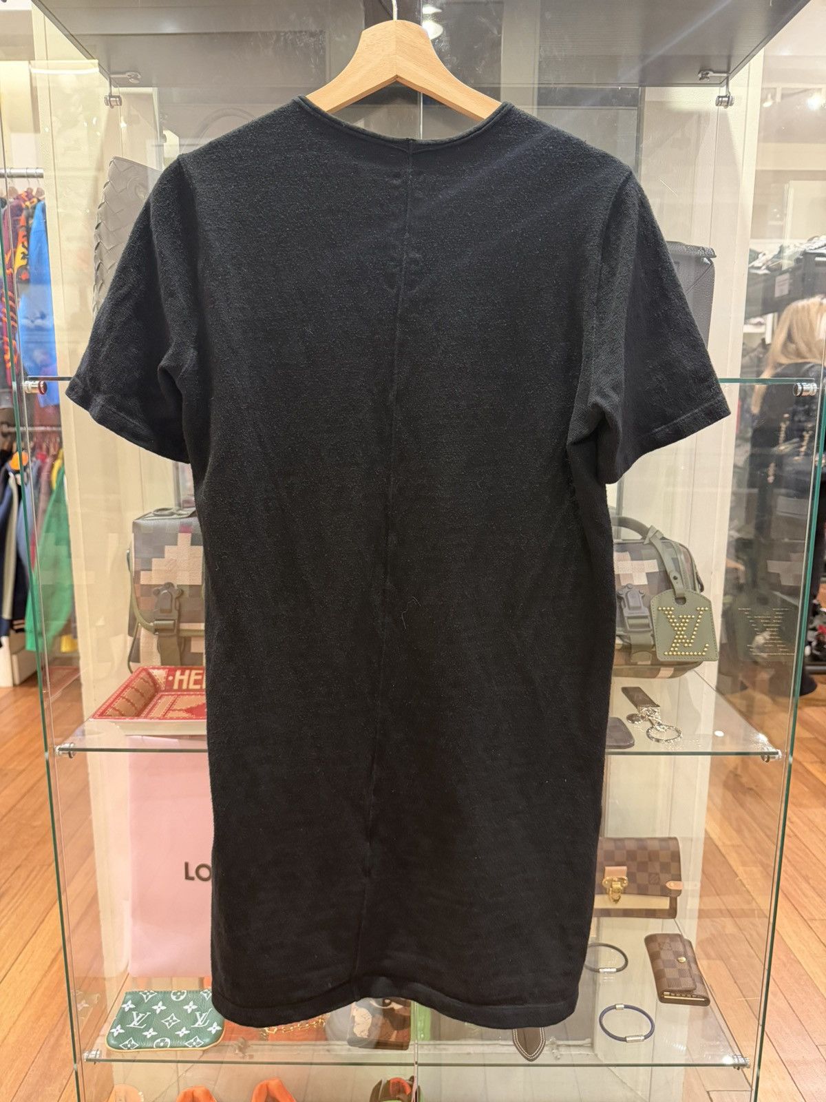 Rick Owens Drkshdw Rick Owens DRKSHDW Knit Level Tee Size US XS / EU 42 / 0 - 2 Thumbnail