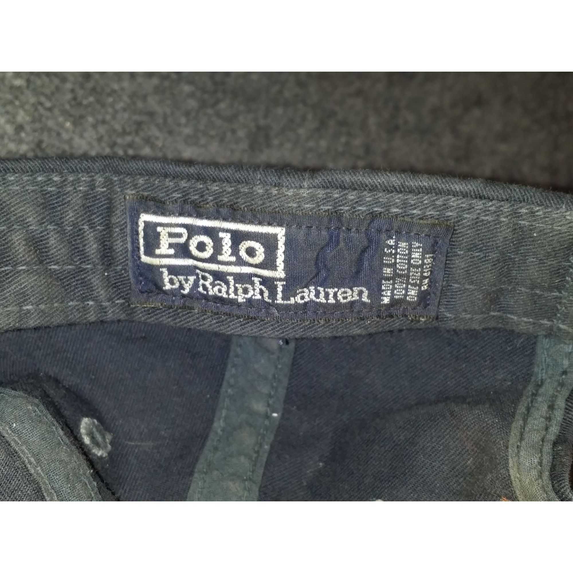 Polo Ralph Lauren Vintage Polo Ralph Lauren Strapback Hat Blue Logo Casual Cla Size ONE SIZE - 7 Thumbnail