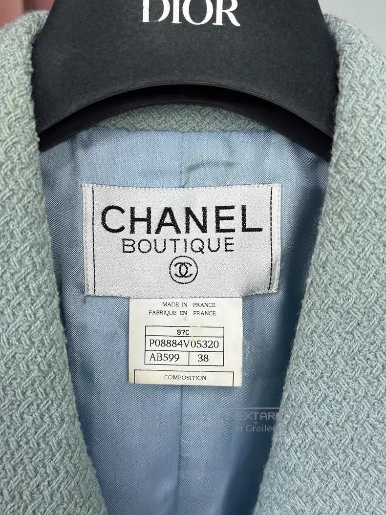 Chanel Chanel Blue suit jacket Size XS / US 0-2 / IT 36-38 - 2 Thumbnail