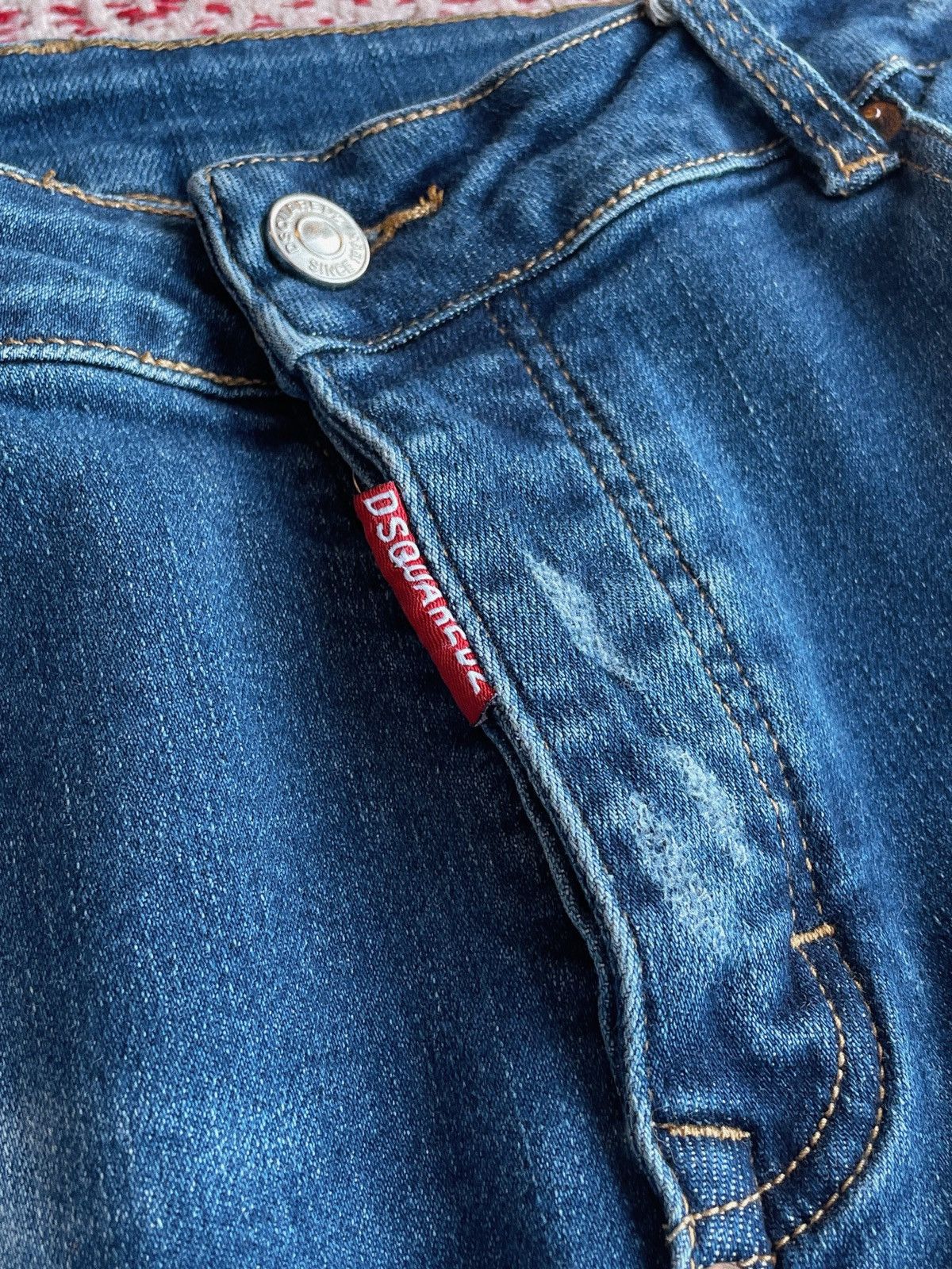 Dsquared2 Dsquared2 Light Blue Slim Jeans Size US 36 / EU 52 - 6 Thumbnail