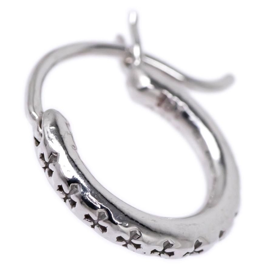 Chrome Hearts chrome hearts 18K White Gold TFL hoop earring Size ONE SIZE - 1 Thumbnail