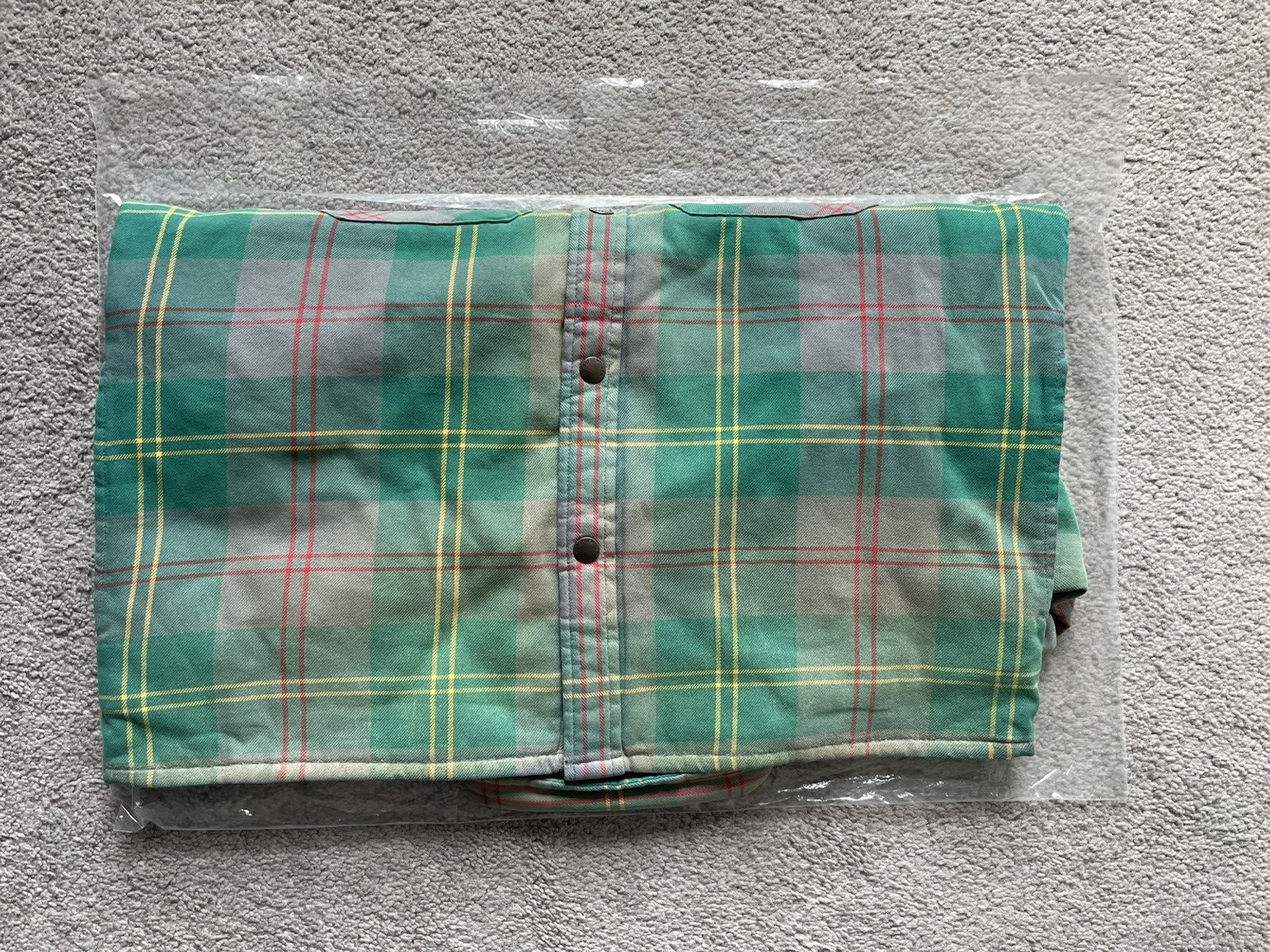 Supreme Supreme Quilted Lined Flannel Snap Shirt Size US S / EU 44-46 / 1 - 4 Thumbnail