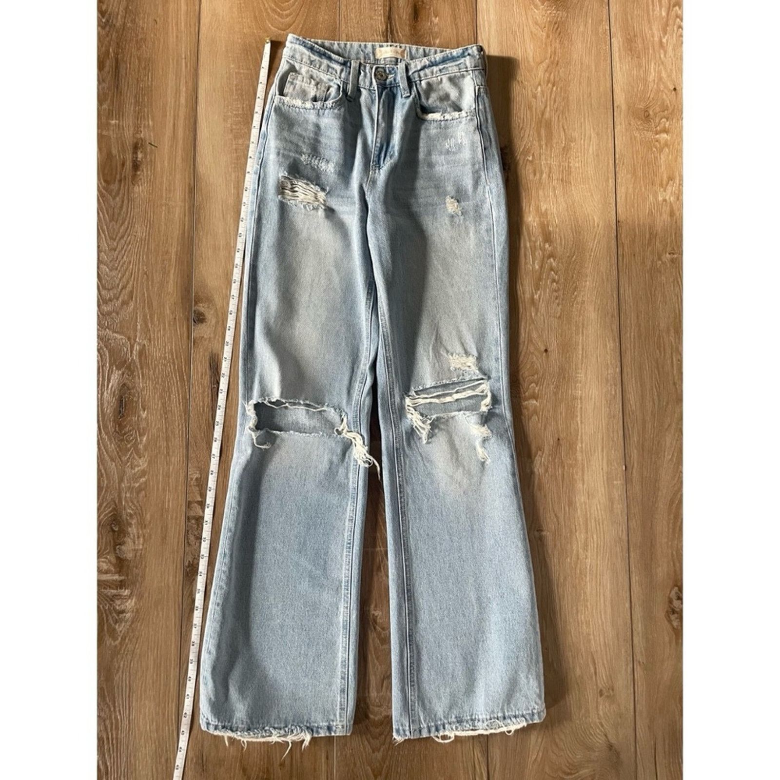 Other Altar’d State 🌺 Kayla Straight Leg Jeans Size 24" / US 00 / IT 34 - 12 Thumbnail